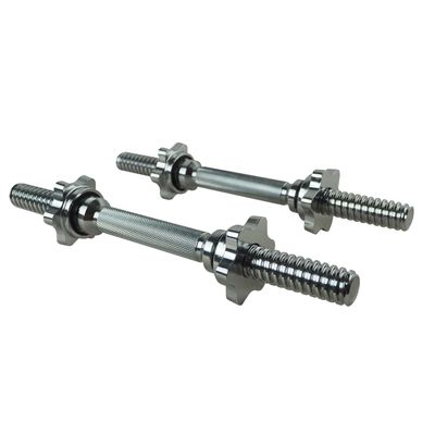 GoZone Pair of Standard 14" Dumbbell Handles with Threaded Ends, Silver On sale for $ 24.98 at Walmart Canada    