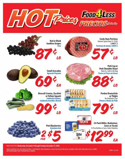Food 4 Less (IL) Weekly Ad Flyer December 9 to December 15