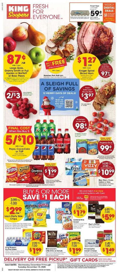 King Soopers (CO, WY) Weekly Ad Flyer December 9 to December 15