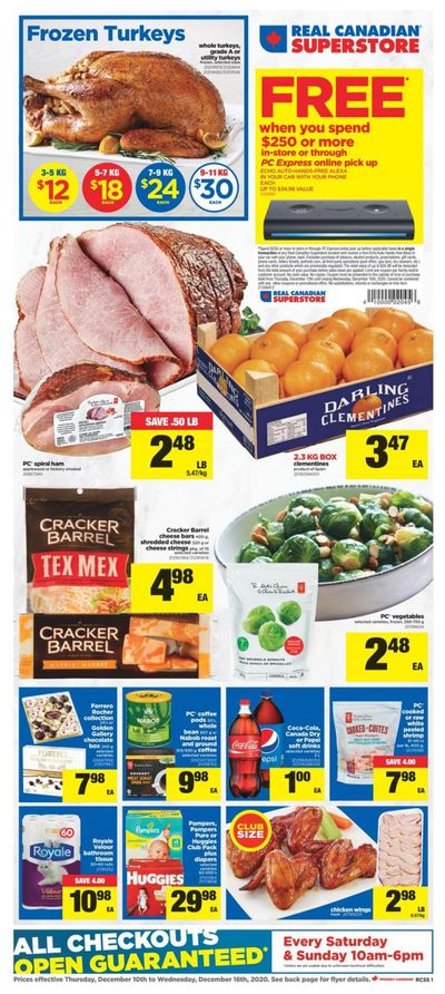 Real Canadian Superstore (ON) Flyer December 10 to 16