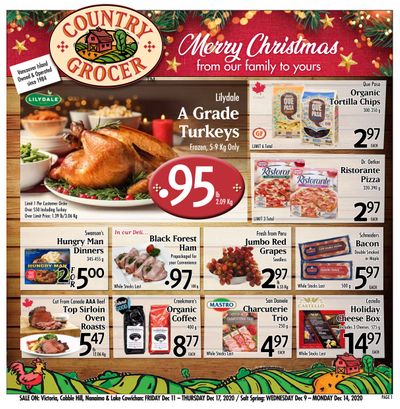 Country Grocer (Salt Spring) Flyer December 9 to 14