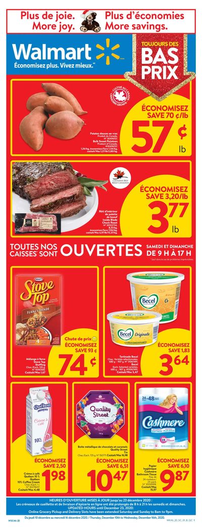 Walmart (QC) Flyer December 10 to 16