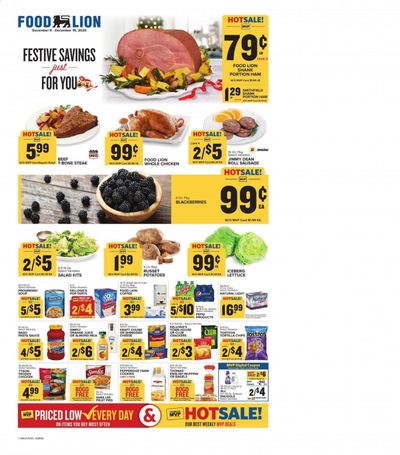 Food Lion (WV) Weekly Ad Flyer December 9 to December 15