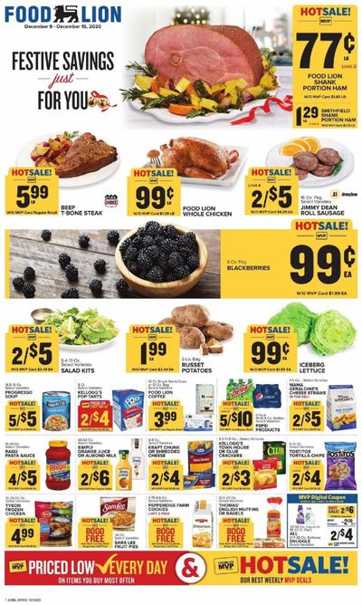Food Lion (MD) Weekly Ad Flyer December 9 to December 15