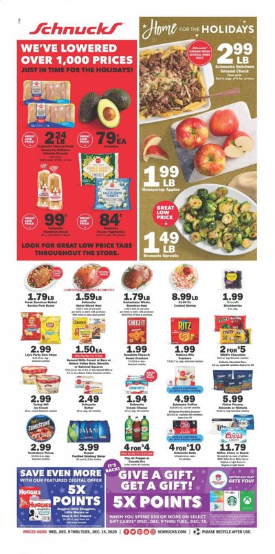 Schnucks (IA, IL, IN, MO, WI) Weekly Ad Flyer December 9 to December 15