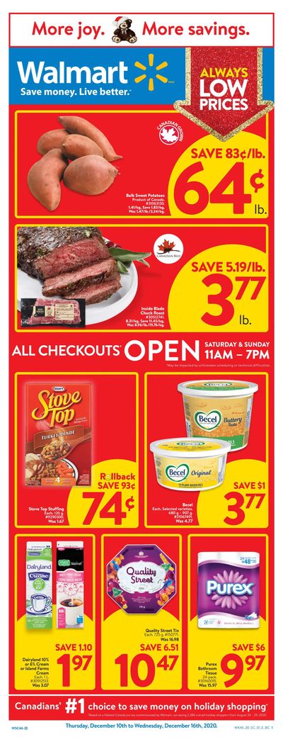 Walmart (West) Flyer December 10 to 16 Walmart (West) Flyer December 10 to 16