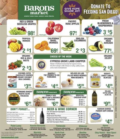 Barons Market Weekly Ad Flyer December 9 to December 15, 2020