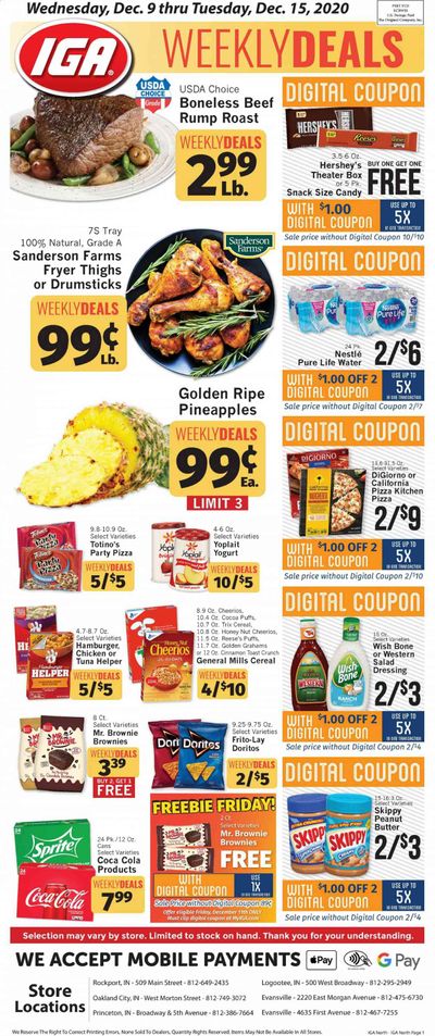 IGA Weekly Ad Flyer December 9 to December 15