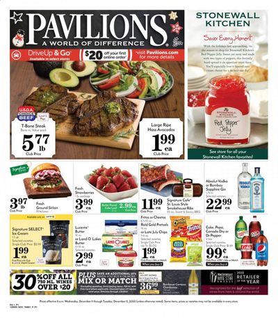 Pavilions (CA) Weekly Ad Flyer December 9 to December 15