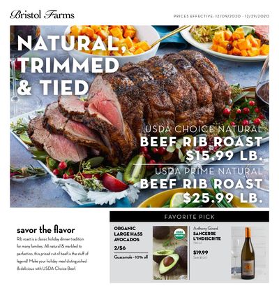 Bristol Farms Weekly Ad Flyer December 9 to December 15, 2020