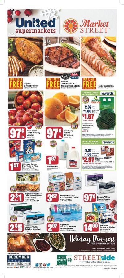 United Supermarkets Weekly Ad Flyer December 9 to December 15