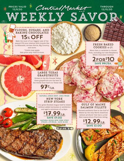 Central Market (TX) Weekly Ad Flyer December 9 to December 15