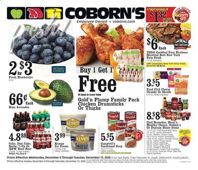 Coborn's (MN, SD) Weekly Ad Flyer December 9 to December 15