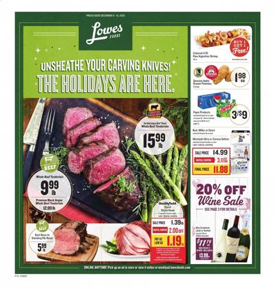 Lowes Foods Weekly Ad Flyer December 9 to December 15