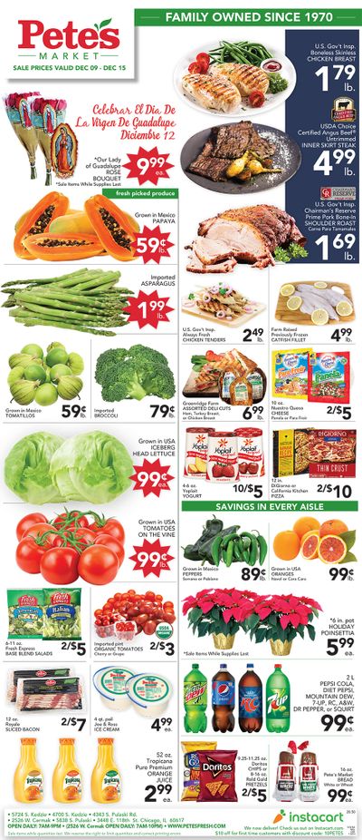 Pete's Fresh Market Weekly Ad Flyer December 9 to December 15, 2020