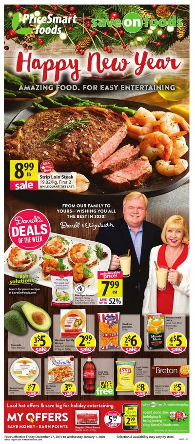 PriceSmart Foods Flyer December 27 to January 1