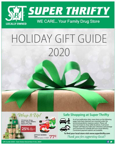 Super Thrifty Holiday Gift Guide December 9 to 24