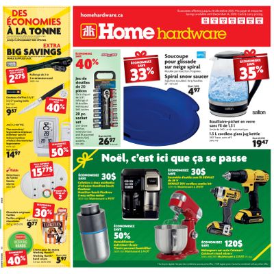 Home Hardware (QC) Flyer December 10 to 16