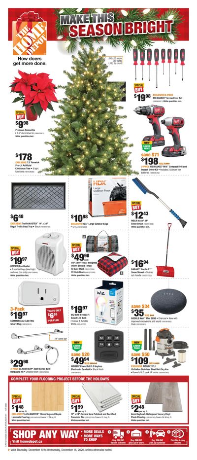 Home Depot (BC) Flyer December 10 to 16