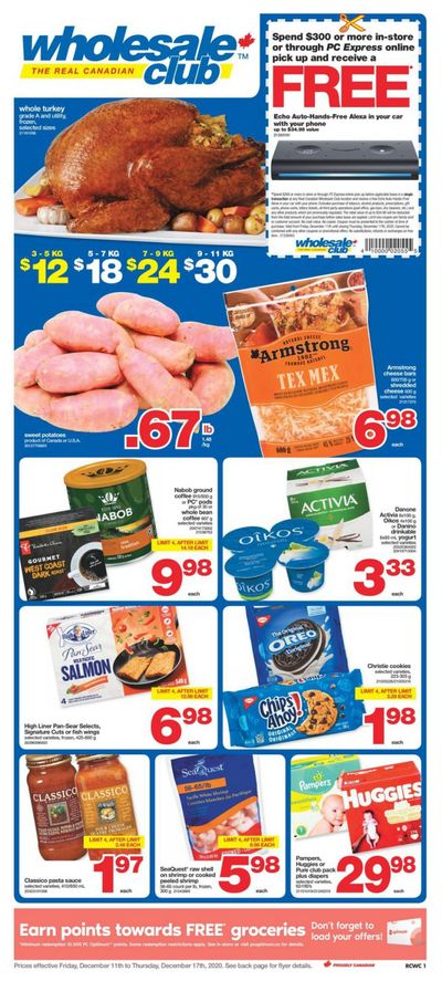 Real Canadian Wholesale Club Flyer December 11 to 17