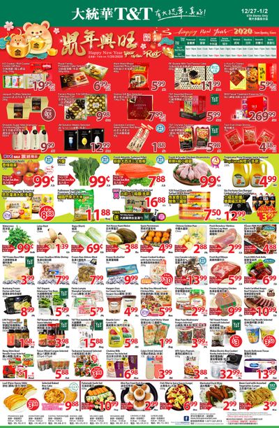 T&T Supermarket (GTA) Flyer December 27 to January 2
