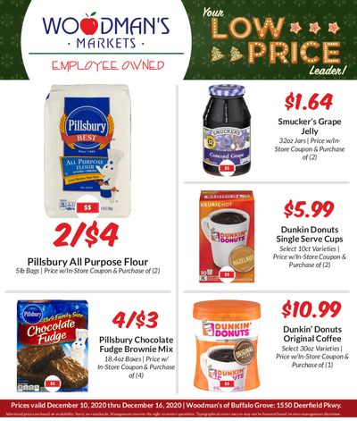 Woodman's Market (IL) Weekly Ad Flyer December 10 to December 16, 2020