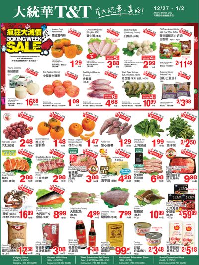 T&T Supermarket (AB) Flyer December 27 to January 2