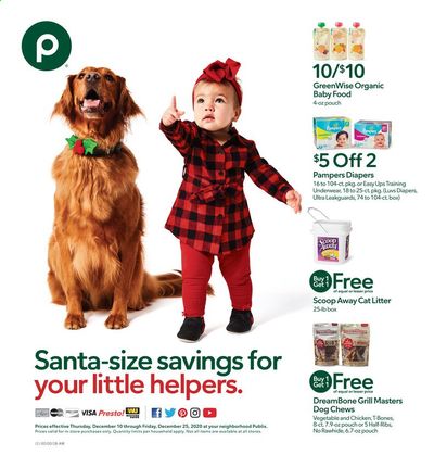 Publix (AL, FL, GA, NC, SC, TN) Weekly Ad Flyer December 10 to December 24