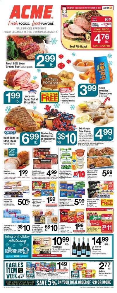 ACME Weekly Ad Flyer December 11 to December 17