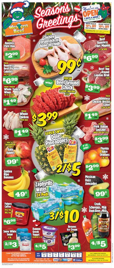 Western Beef Weekly Ad Flyer December 9 to December 15