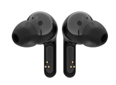 LG TONE Free True Wireless Earbuds with Meridian Audio Technology and Charging Case - Black (HBSFN4) For $68.00 At Visions Electronics Canada