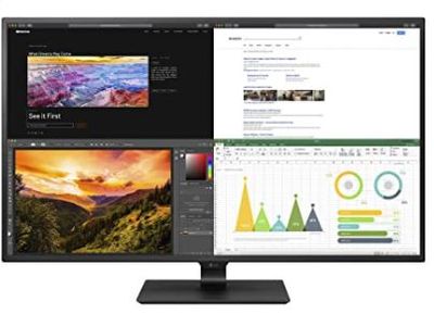 LG 43UN700-B 43" UHD (3840 x 2160) IPS Display avec USB Type-C, 4 entrées HDMI et HDR10 For $689.99 At Amazon Canada
