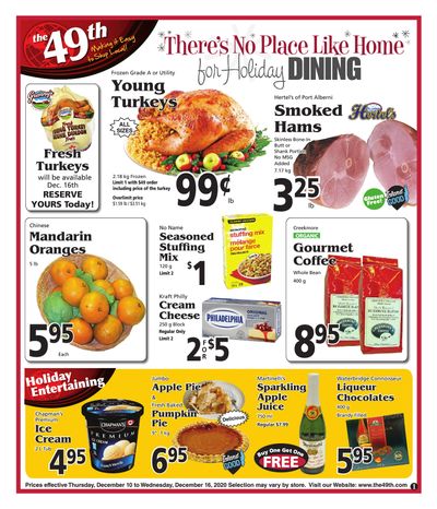 The 49th Parallel Grocery Flyer December 10 to 16