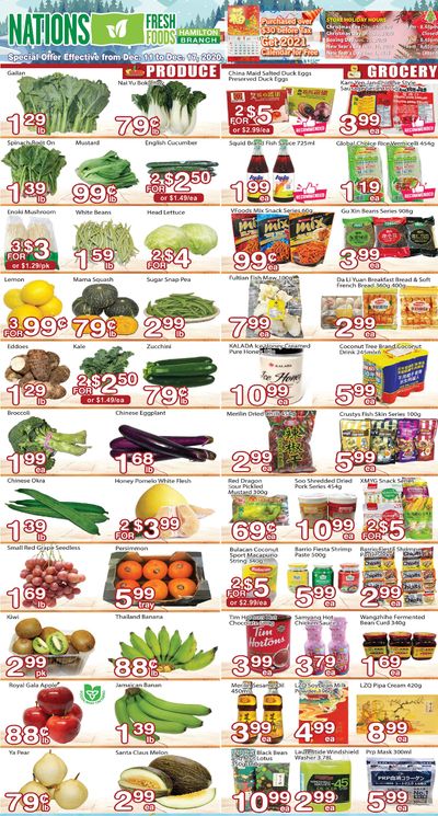 Nations Fresh Foods (Hamilton) Flyer December 11 to 17