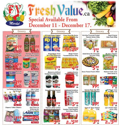 Fresh Value Flyer December 11 to 17