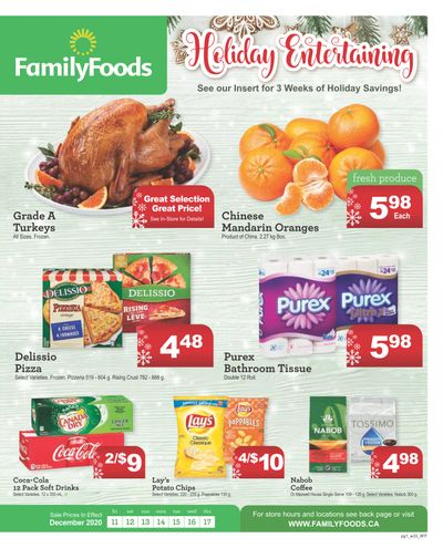 Family Foods Flyer December 11 to 17