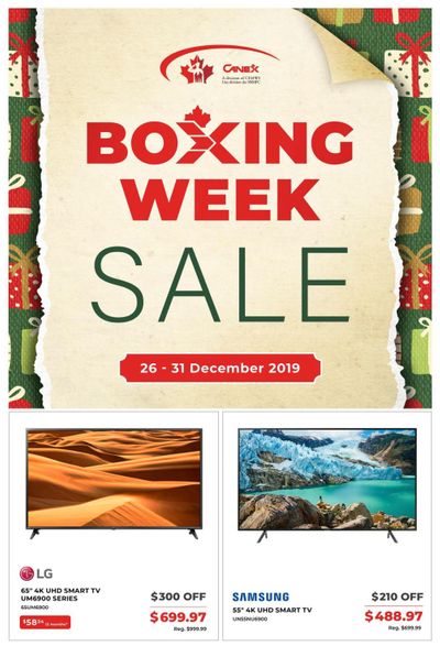 Canex Boxing Week Sale Flyer December 26 to 31