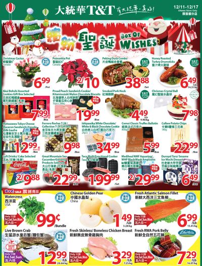 T&T Supermarket (Ottawa) Flyer December 11 to 17