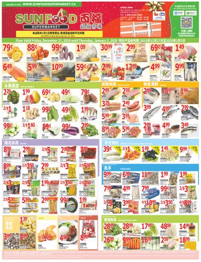 Sunfood Supermarket Flyer December 27 to January 2