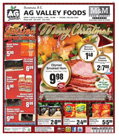 AG Foods Flyer December 11 to 24