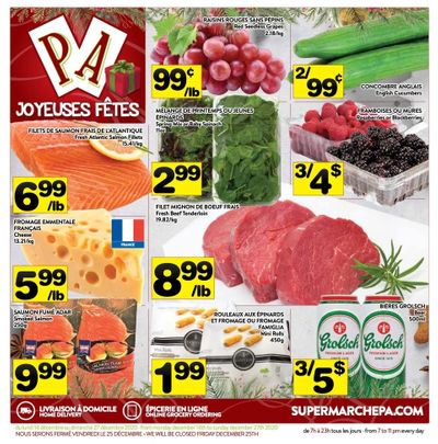 Supermarche PA Flyer December 14 to 27