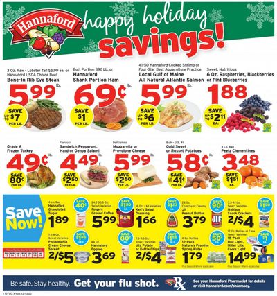 Hannaford (NY) Weekly Ad Flyer December 13 to December 19