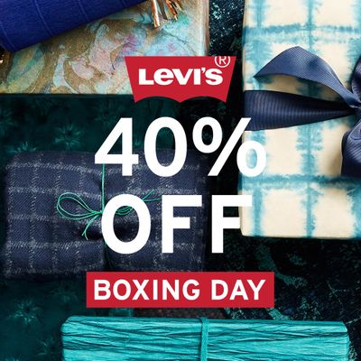 Levi’s Canada Boxing Day Sale: Save 40% Off Sitewide + FREE Shipping