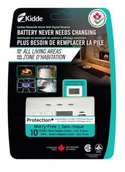 Kidde 10-Year Battery Operated Carbon Monoxide Alarm, 2-pack For $49.99 At Costco Canada