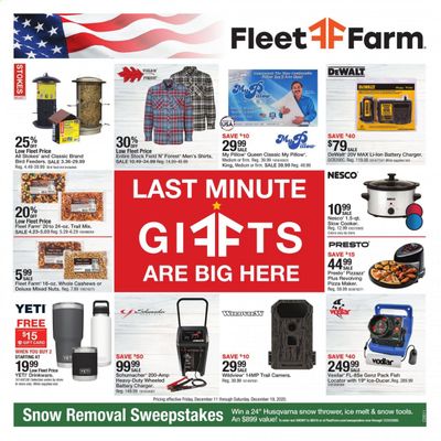 Fleet Farm Weekly Ad Flyer December 11 to December 19