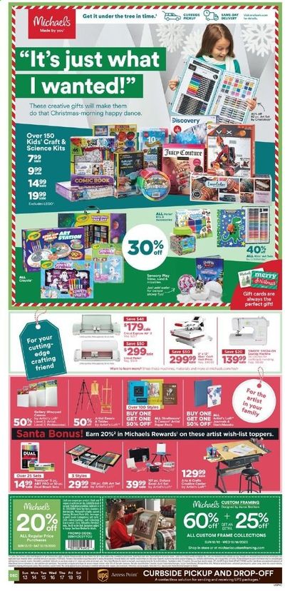 Michaels Weekly Ad Flyer December 13 to December 19