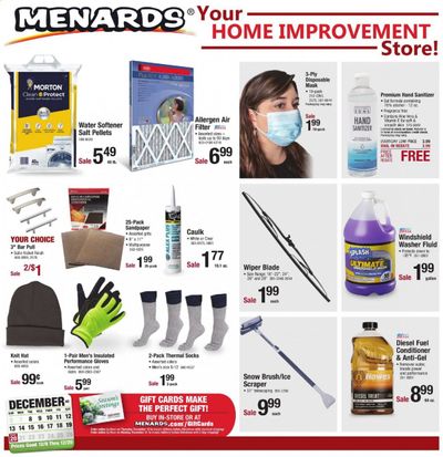 Menards Weekly Ad Flyer December 8 to December 20
