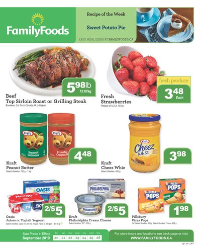 Family Foods Flyer September 20 to 26