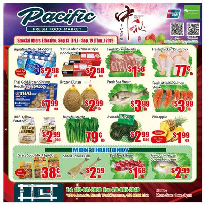 Pacific Fresh Food Market (North York) Flyer September 20 to 26