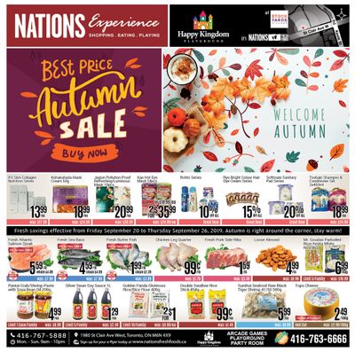 Nations Fresh Foods (Toronto) Flyer September 20 to 26